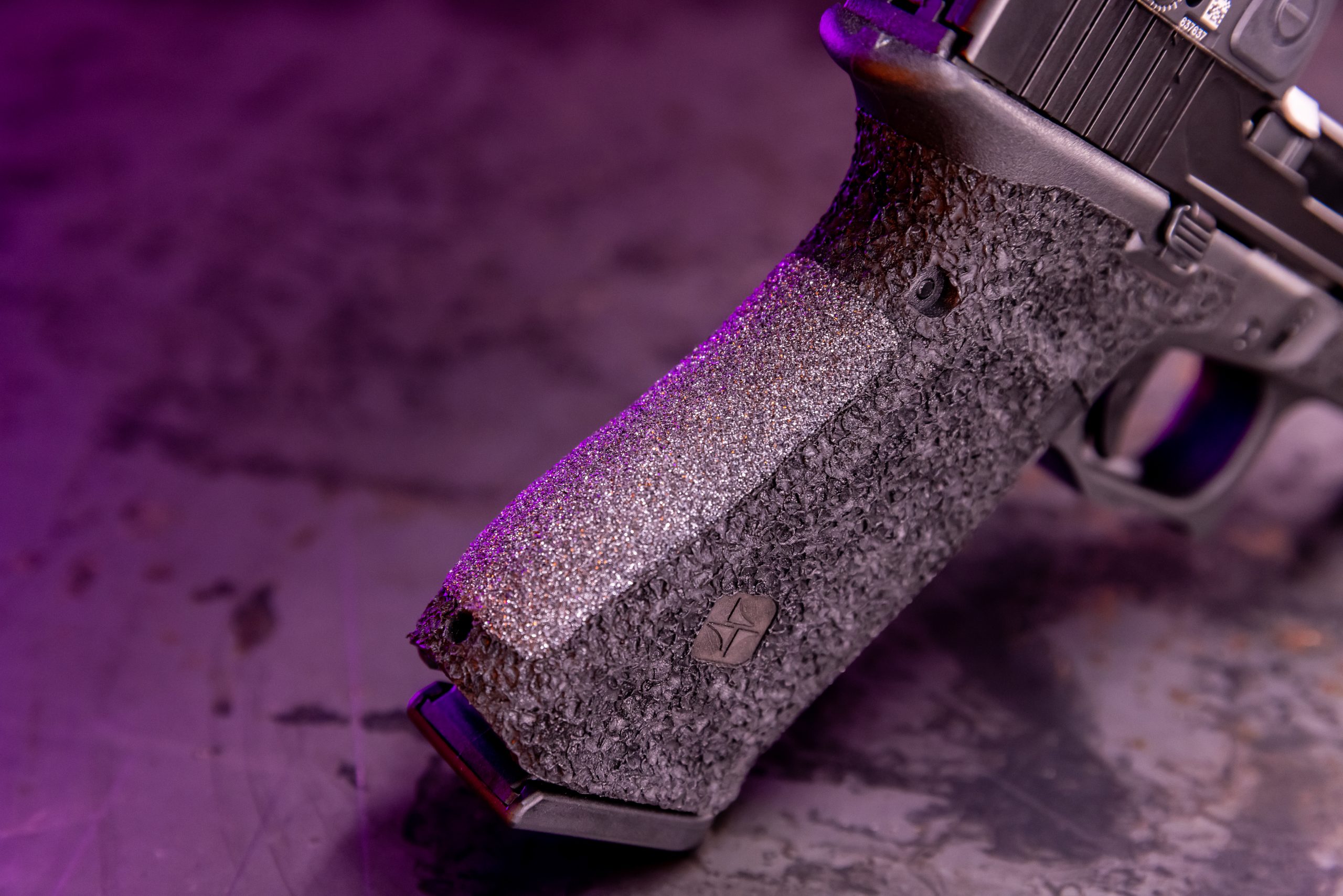 Custom Frame Texture Work for Glock® Pistols - Image 6